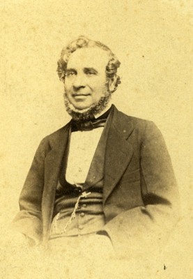 Mann Portrait Paris frühes Studio Foto Fixon alt CDV 1870