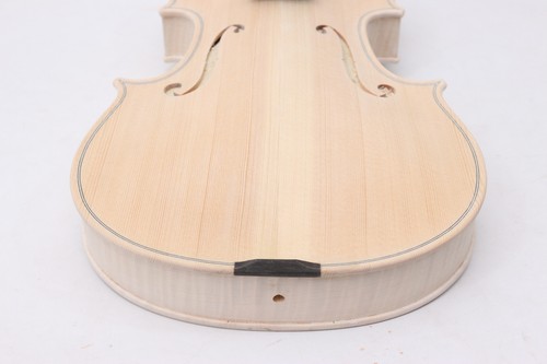 1 pieza x Violín Hecho a Mano Tamaño 4/4 Pieza Completa Llama Madera de Arce Parte Superior de Abeto - Imagen 4 de 10