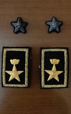 Travette Spalline Bottoni Esercito Sanità CRI Uniforme Divisa Cerimonia Gala