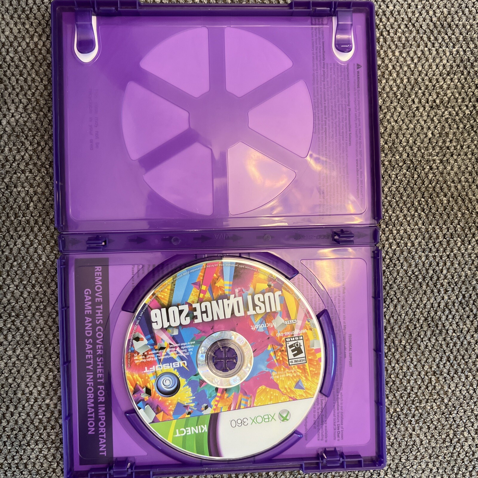 Just Dance 2016 Xbox 360 No Manual 887256014018 eBay