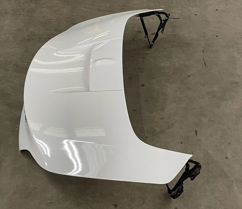 12-15 BMW Z4 sDrive28i E89 conversível tampa do porta-malas deck painel branco 1465 fabricante de equipamento original - Imagem 3 de 4