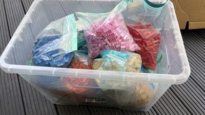 Lego 12 kg Steine aus verschiedenen Sets sehr gepflegter Zustand in 13 Farben