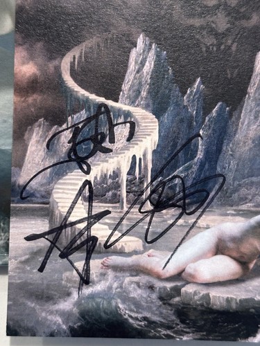 Halestorm Everest Signed Autographed Dark Plum Galaxy Vinyl- #4 - Picture 3 of 7