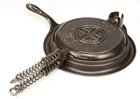 Vintage Griswold No. 8 (151) Cast Iron Waffle Iron Maker Ex Restored Cond