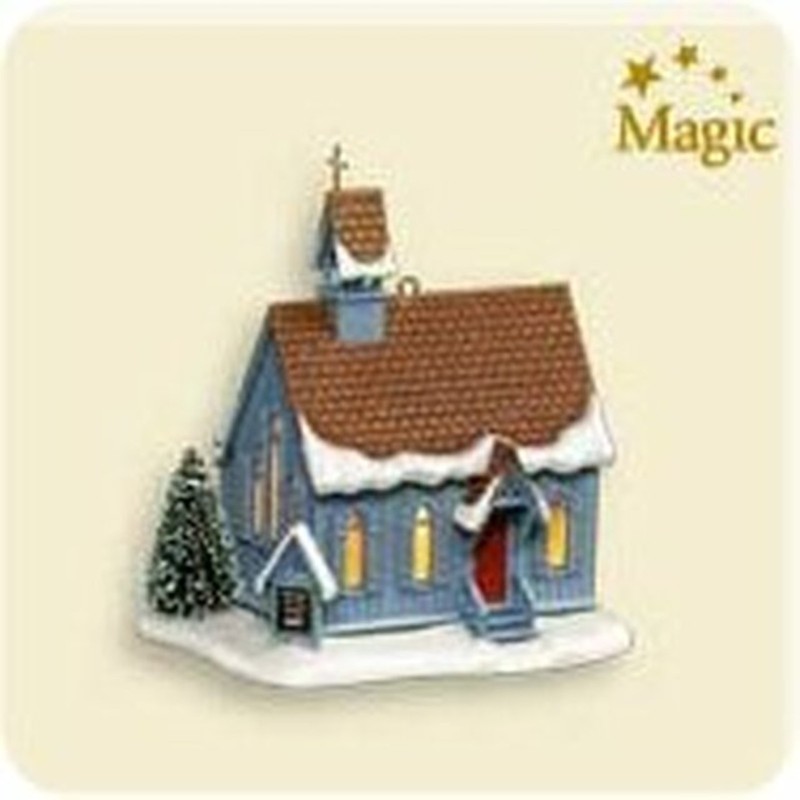 'Chapel in the Woods' 'Candlelight Services' Series Hallmark 2007 Ornament