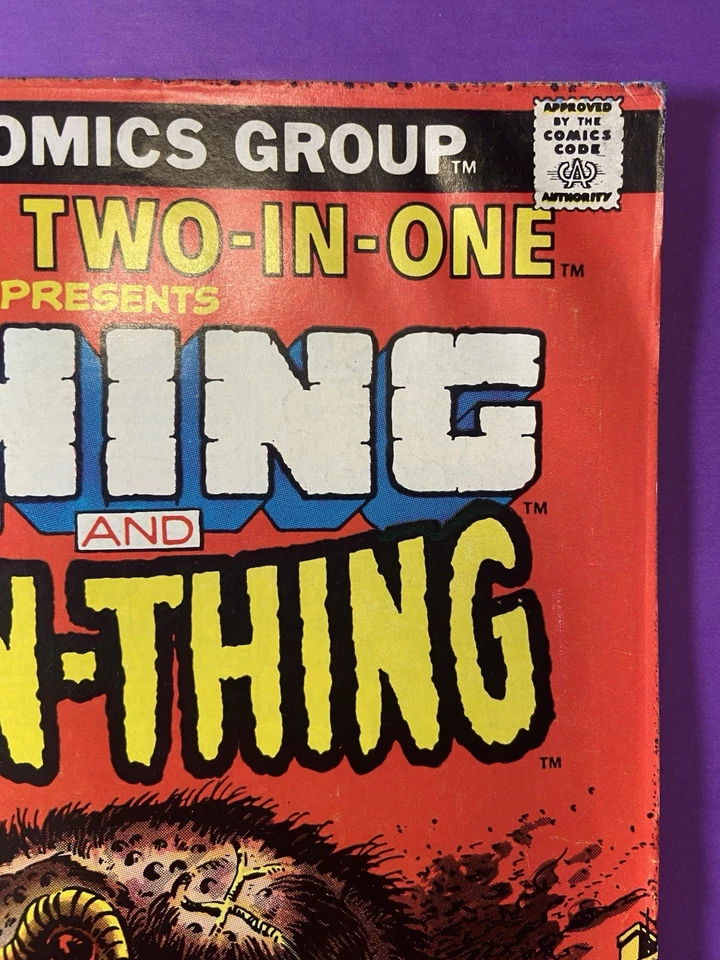 Marvel Two-in-One #1 (Marvel Comics Jan 1974) Raw Unaltered Nice - image 3 of 4
