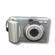 Canon PowerShot A40 2.0MP Digital Camera 3x Zoom Vintage Working Tested PC1019