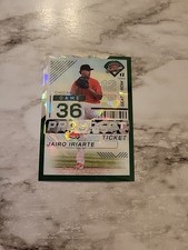 2024 Panini Prospect Edition Jairo Iriarte #176 Green Cracked Ice Prizm /99