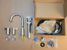 Rohl TE08D3LMSTN Tenerife 2 Handle Widespread Bathroom Faucet, Satin Nickel