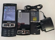 Telefono cellulare classico sbloccato Nokia N95 8 GB 3G 5MP Wifi GPS 2,8"" schermo GSM