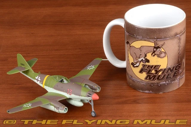 Atlas Editions 1:72 Me 262A Luftwaffe III/EJG 2 Richthofen Heinz Bar Red 13 - Image 4 of 4