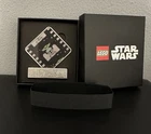 New ListingLEGO STAR WARS 2026 GWP 5010320 MANDO & GROGU LENTICULAR METAL DISPLAY CARD- NEW