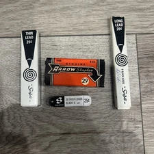 OLD VINTAGE SCRIPTO LONG BLACK LEAD COLLECTABLE PENCILS