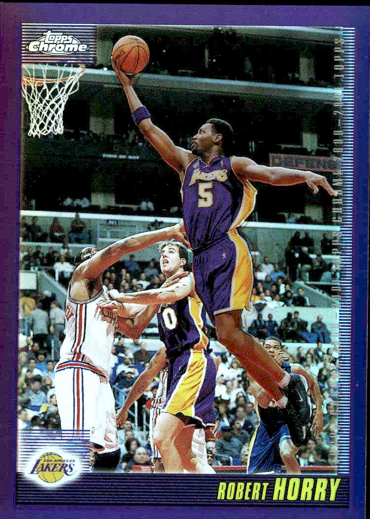2000-01 Topps Chrome #31 Robert Horry Refractors