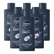 Nivea Men Deep Body Lotion (6 x 400ml)