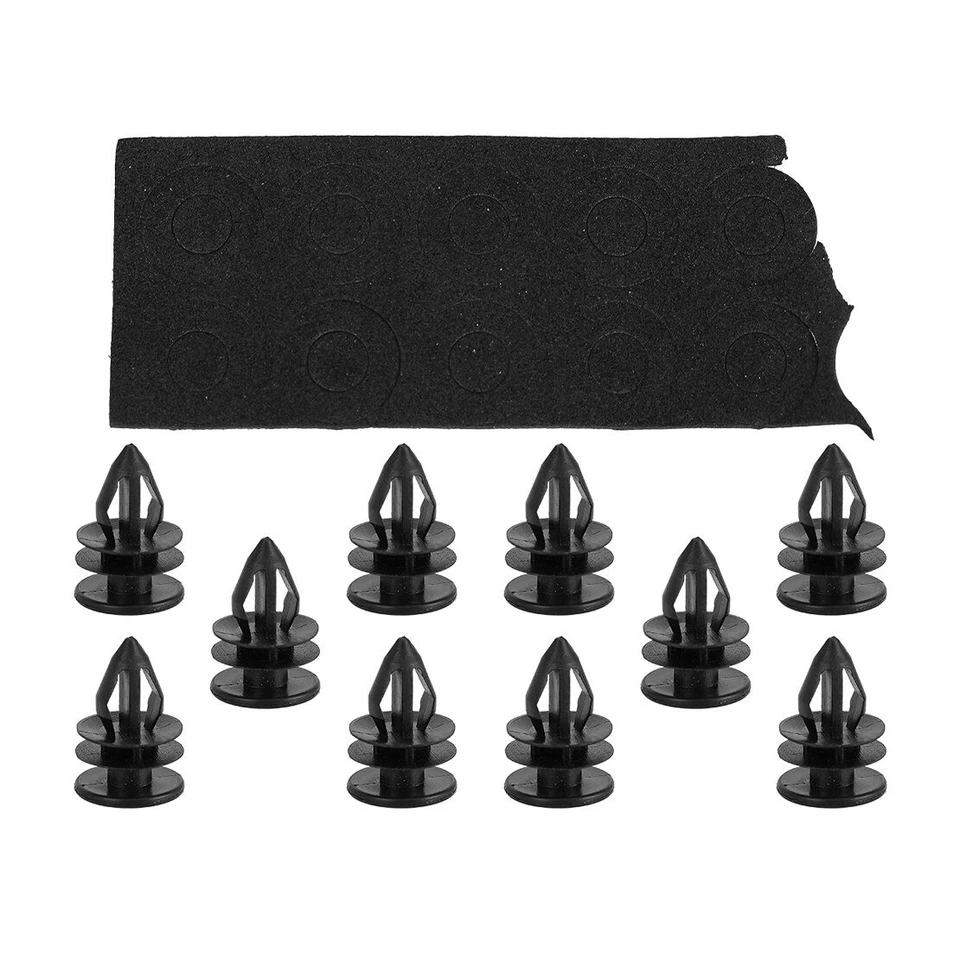 Clips de retención de panel de moldura de puerta 10 piezas aptos para Cadillac Cherovlet GMC 11519032 A2 Foto 3 de 4