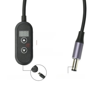 PD Triggerkabel USB C Stromkabel Digital Bildschirm Monitor Echtzeit Datenanzeig