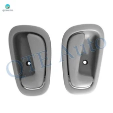 Pair of 2 Front Left-Right Inner Door Handle For 1998-2002 Toyota Corolla