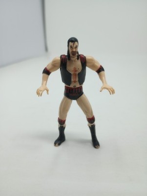 Vintage 1998 WCW NWO Wolfpac Scott Hall 3'' Diecast Figure w/ Posable Arms READ 