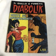 DIABOLIK N. 7-MORTE SU APPUNTAMENTO-ASTORINA SODIP-APRILE 1965-CRUCIVERBA PULITO