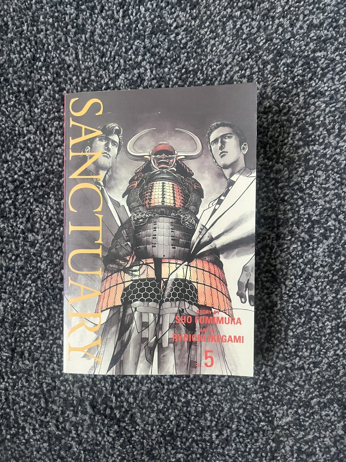 Sanctuary Volume 5 Manga English Sho Fumimura Ryoichi Ikegami VIZ Graphic Novel