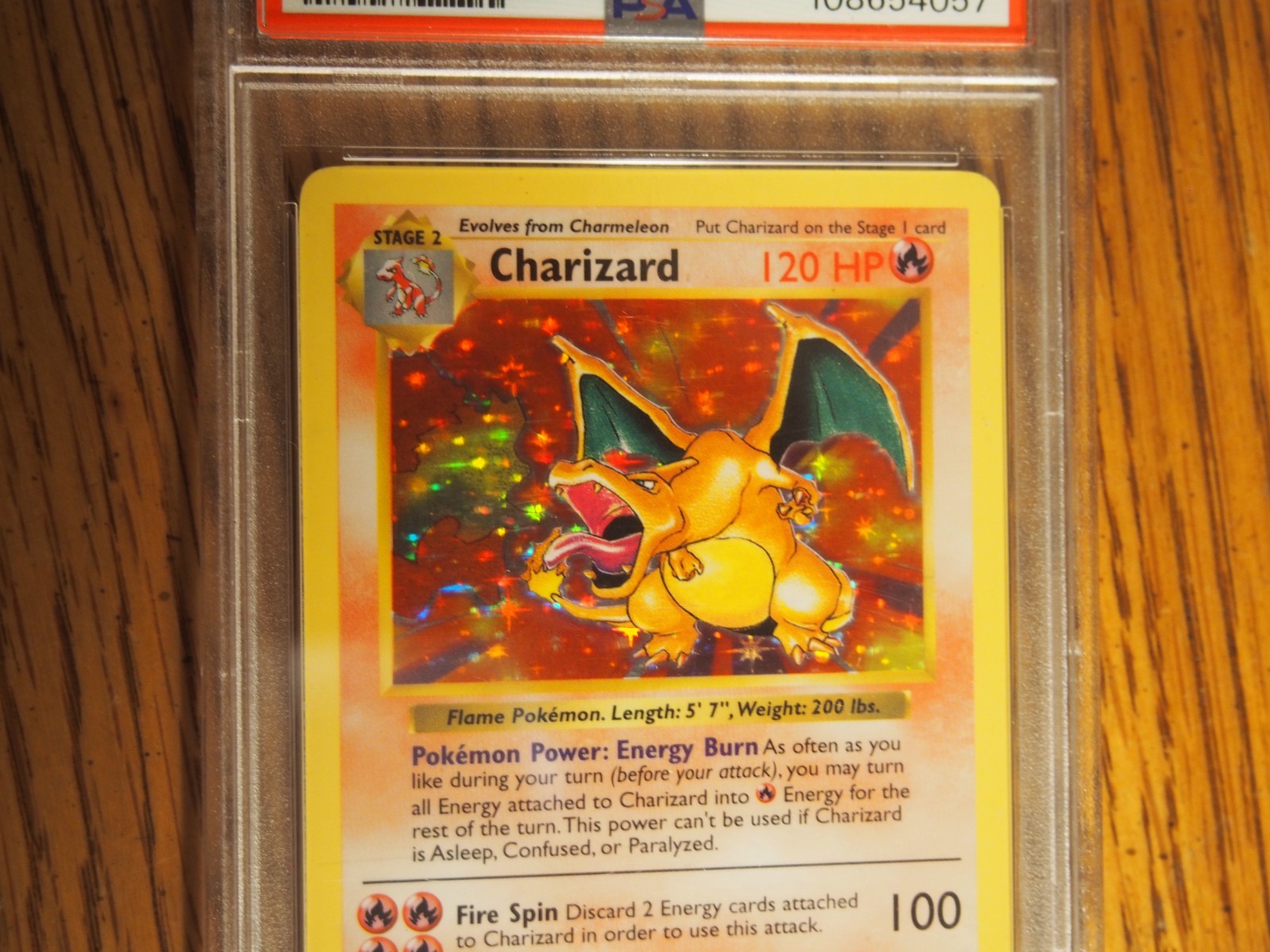Pokemon 1999 Shadowless Base Charizard rare holo card, PSA 7 | eBay