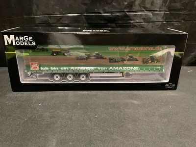 1:32 MARGE MODELS PACTON TRI AXLE TRAILER AMAZONE DESIGN