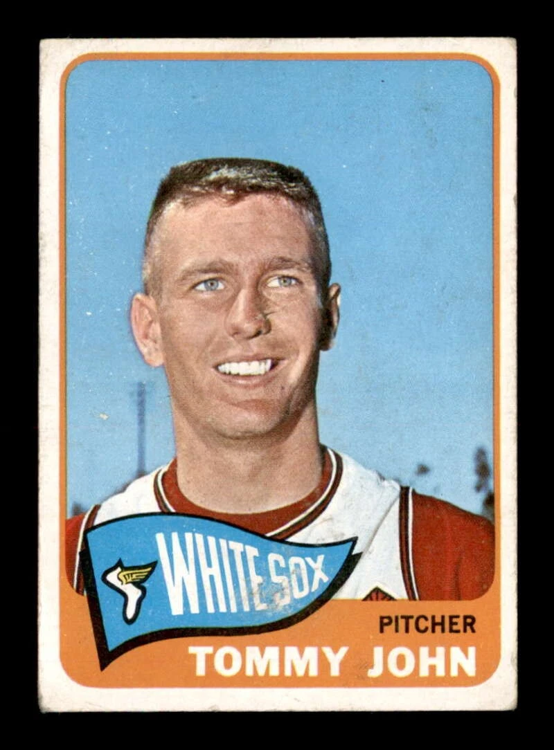 Tommy John trading card