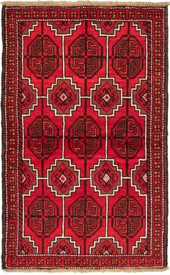 Traditional Vintage Hand-Knotted Area Rug 3'8'' x 5'8'' Oriental Wool Carpet