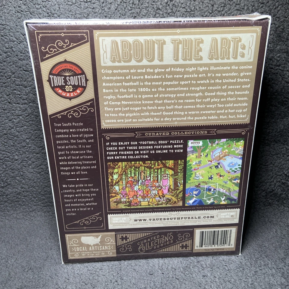True South Co 策划收藏 1000 件拼图“褶皱狗”全新未拆封 — 第 3/4 张图片