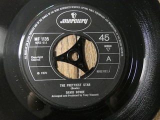 DAVID BOWIE THE PRETTIEST STAR UK 1970 ORIGINAL EX!! BEAUTY!!!