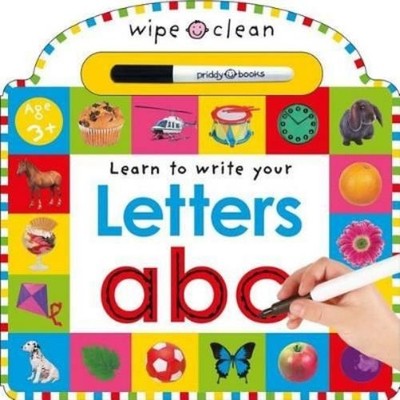 Roger Priddy Letters A B C (Mixed Media Product) Wipe Clean Learning Books