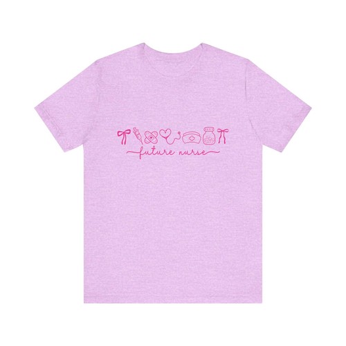 T-shirt maglietta manica corta Future Nurse, regalo studente infermieristico, maglietta laurea, - Foto 113 di 124