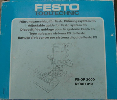 Festool Fest OF 2000 E, Führungsanschlag für Führungsschiene, TOP