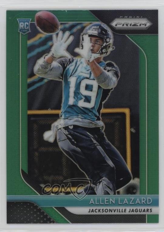 2018 Panini Prizm Rookie Green Prizm Allen Lazard #294 0u79