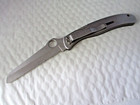 Vintage Spyderco G-2 Steel C02 Mariner Knife Seki Japan w/Beltclip Midlock Z0129 — photo 2