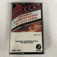 Creedence Clearwater Revival, The Movie Album Cassette Tape 1985 Fantasy
