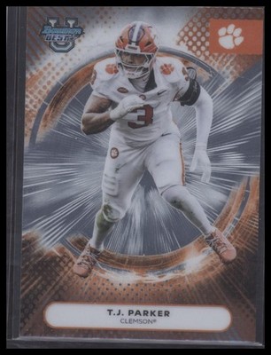 2025 Bowman University Best #89 T.J. Parker