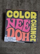 Schylling Color Changing NeeDoh BLUE Authentic Groovy Glob Squishy NEW 26095HY