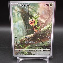 Chespin 087/086 Illustration Rare Chaos Rising