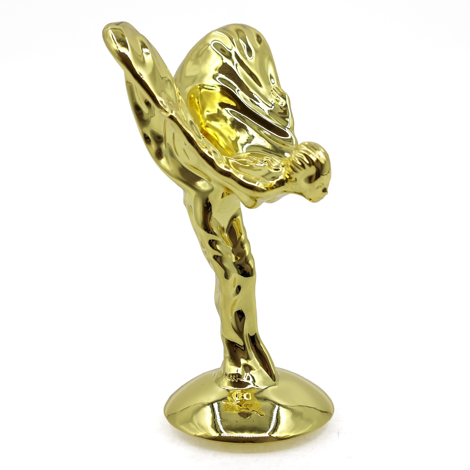 Gold Plated Flying Lady 51137184056 For Rolls Royce Ghost Wraith Dawn