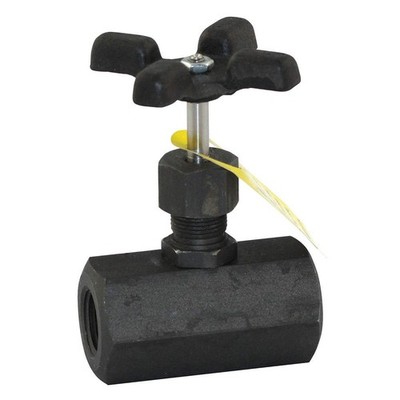 APOLLO 60B10124 Globe Valve,1/4'',Steel,FNPT,10,000 psi 15Z219