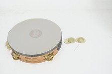 MEINL Wood Tambourine Two Rows Steel Jingles DAMAGED