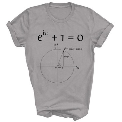 Euler's Identity Math Constants Number Pi Unisex Shirt Gift