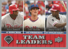 2009 Upper Deck #432 Ryan Howard/Cole Hamels/Jimmy Rollins TL - BB