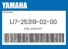 Yamaha Genuine Seal, Hub Dust - 1J7-25319-02-00