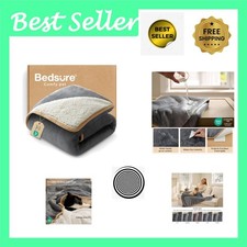 Lightweight Waterproof Pet Blanket for Small Dogs - Reversible Grey 25"X35"