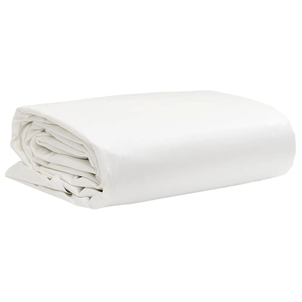 vidaXL Telone Bianco 1,5x20 m 650 g/m²