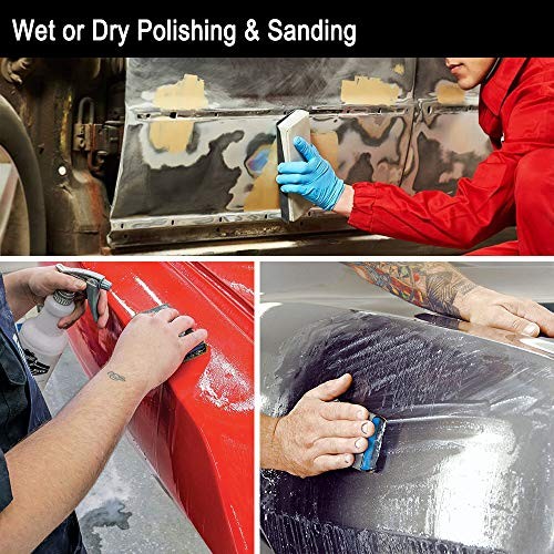 9x3.6 inch 18 Sheets Sandpaper, Wet or Dry 5000-15000 18pcs (5000 to 15000) - Picture 7 of 8