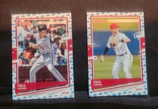 2020 Donruss Photo Variation Baby Shark Trea Turner Batting  Base Fielding # 104